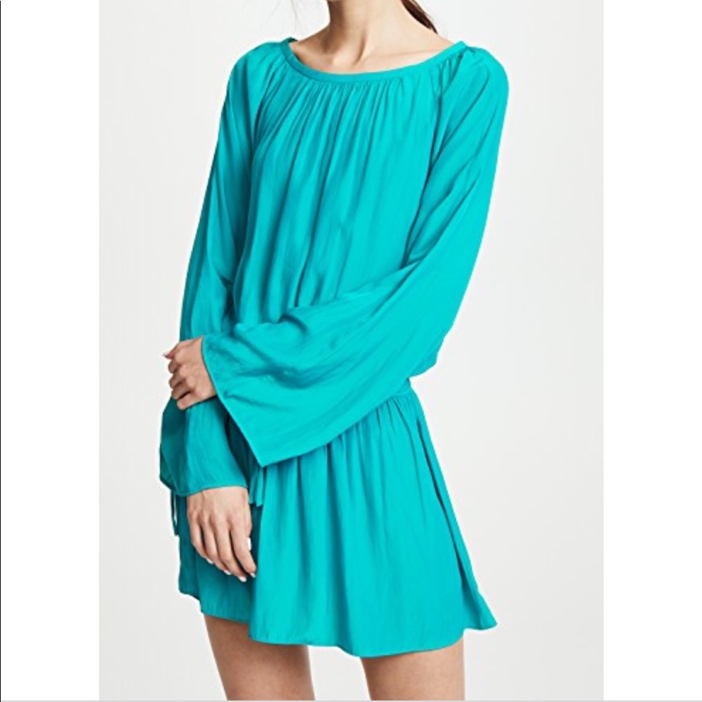 NWT Ramy Brook Teal mini Dress